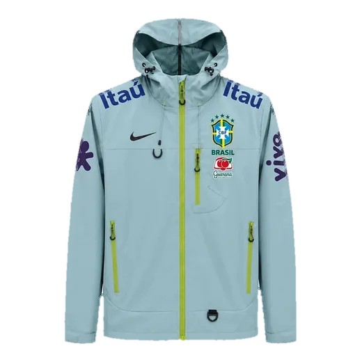 Veste Gris-bleu & vert
