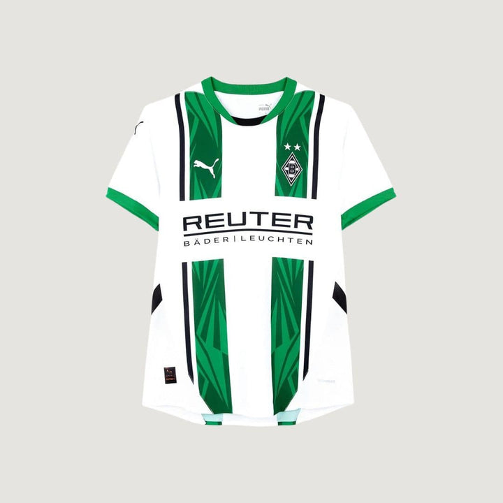 Borussia Mönchengladbach - Maillot Domicile 2425 - Blanc, Vert
