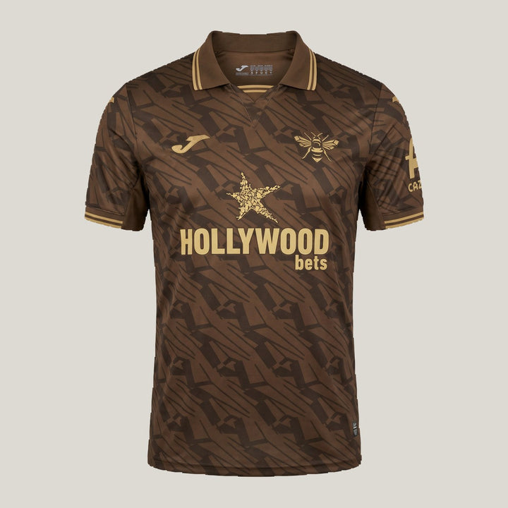 Brentford – Maillot Extérieur 26/27 – Gris, Marron, Noir