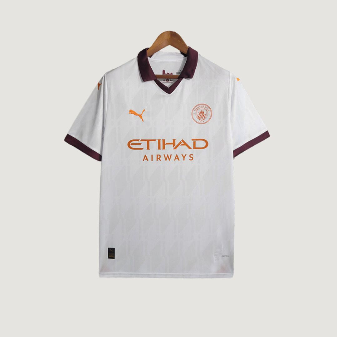 Manchester City - Maillot Extérieur 23/24 - Blanc