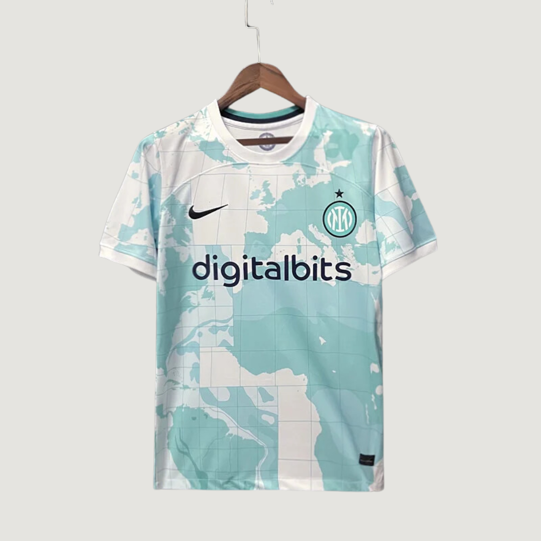 Inter Milan 23/24 - Maillot Extérieur - Bleu, Blanc