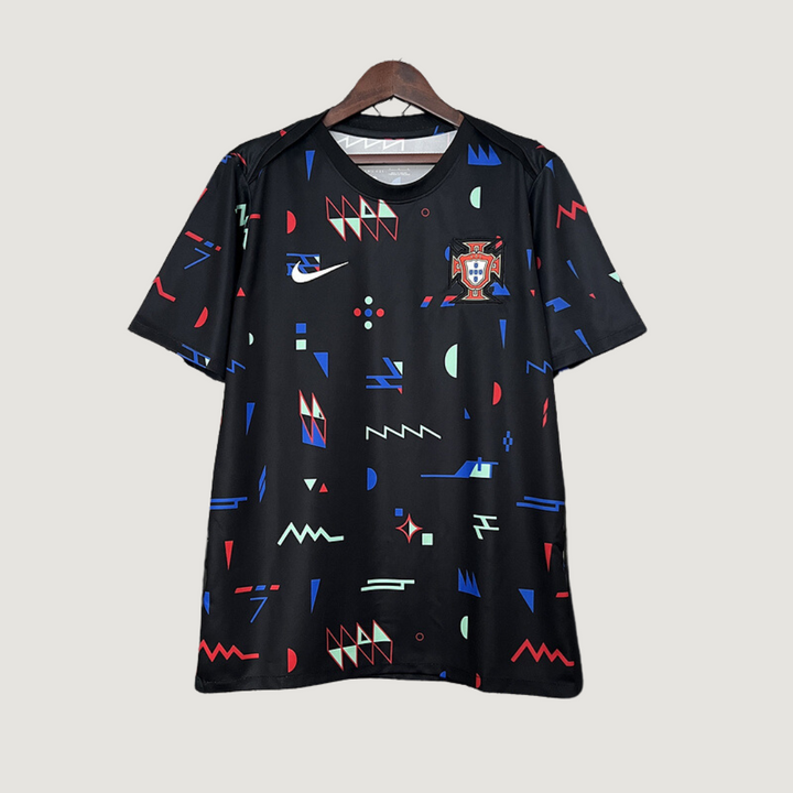 Portugal - Maillot Entrainement 24/25 - Noir ( Fan )