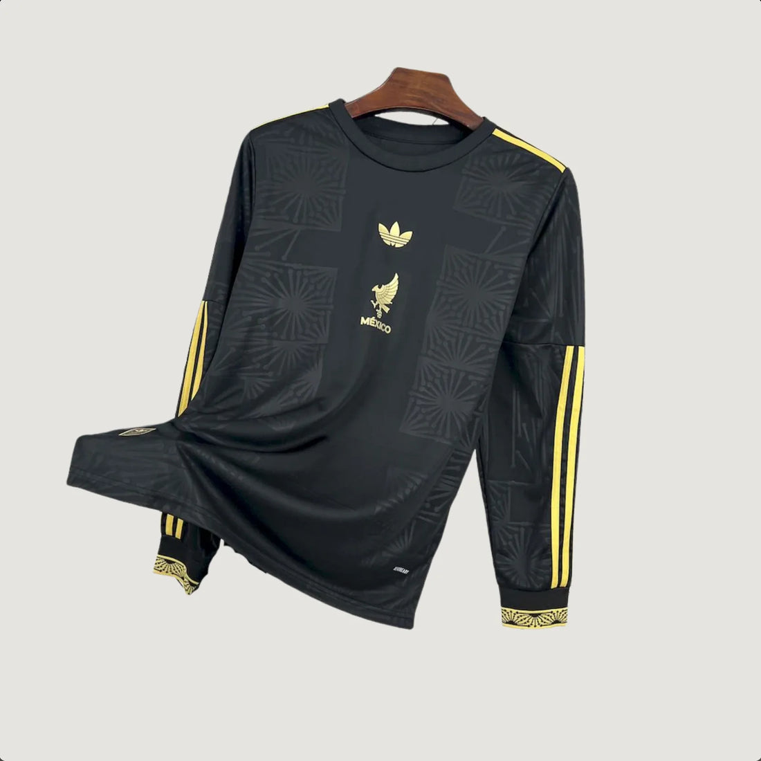 Mexique – Maillot Concept Manches Longues 2025 – Noir