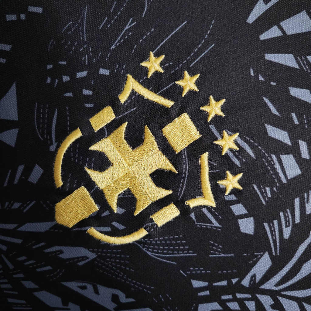 Brésil – Maillot Concept – Noir, Gris, Doré