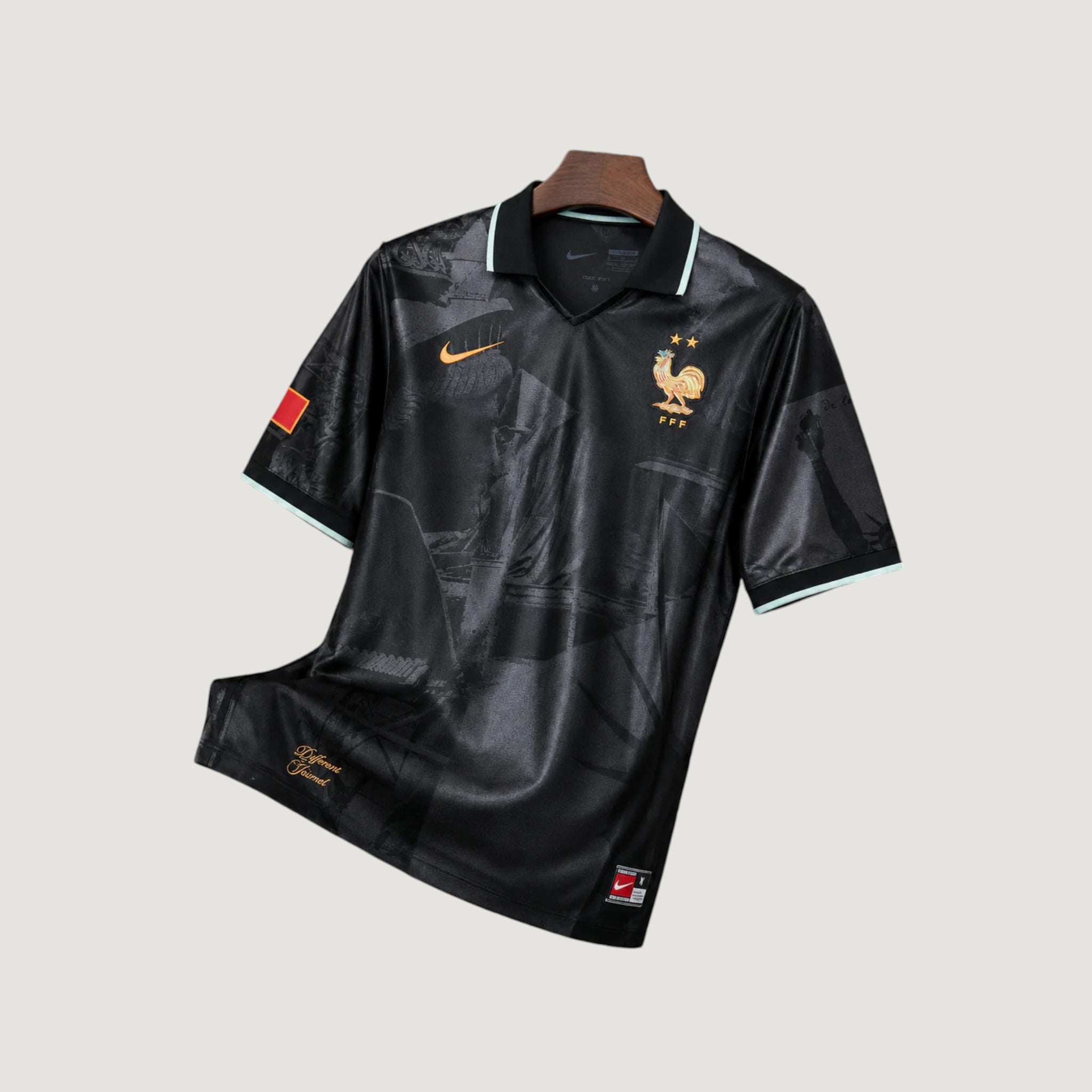 France – Maillot Extérieur Coupe Du Monde (CDM) 2026 – Noir, Or