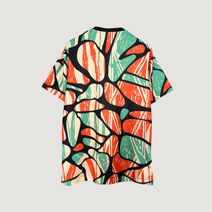 Arsenal - Maillot Pré-Match 24/25 - Orange, Noir, Vert