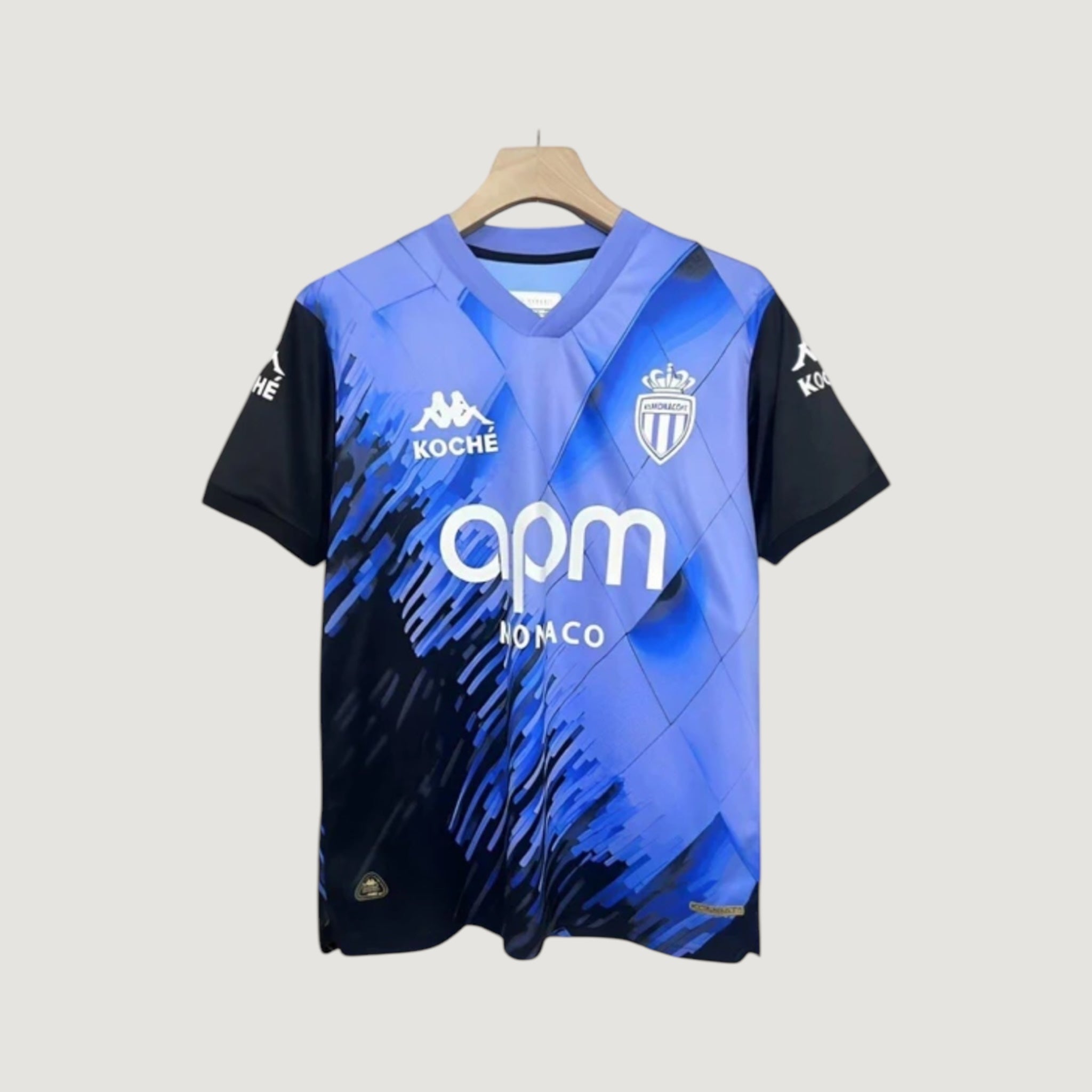 AS Monaco – Maillot 2024/25 - Bleu, Noir