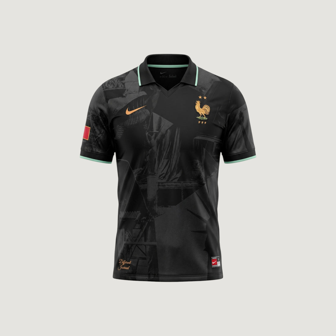 France – Maillot Extérieur Coupe Du Monde (CDM) 2026 – Noir, Or