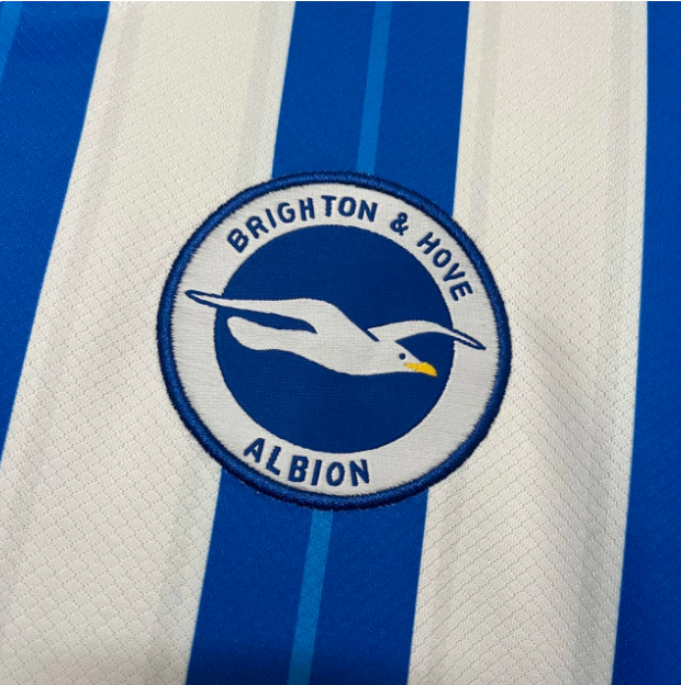 Brighton - Maillot Domicile 24/25 - Blanc et Bleu