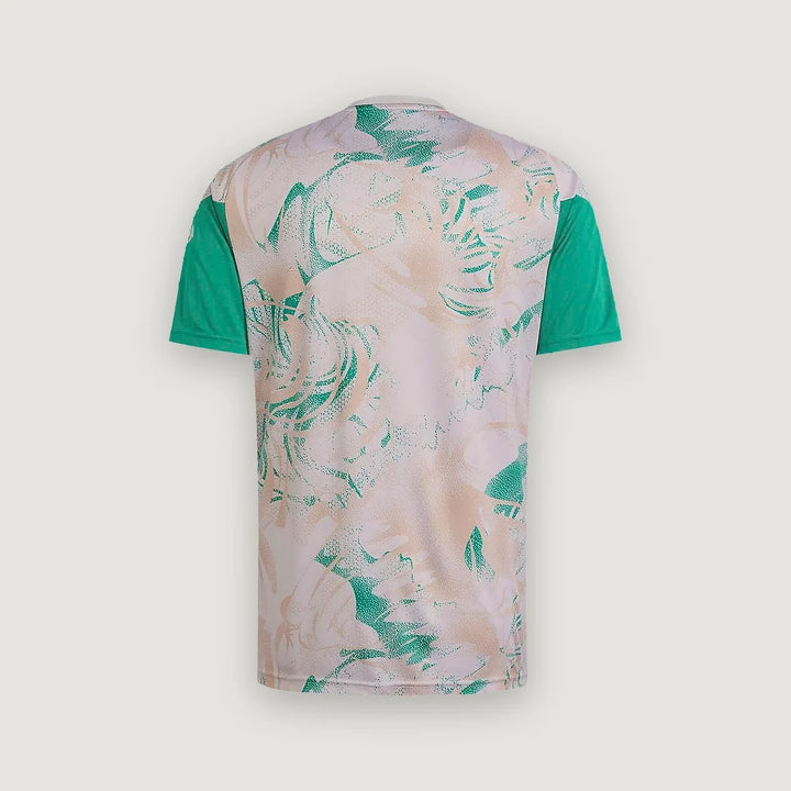 Algérie – Maillot Avant-Match Extérieur 2026 – Beige, Vert