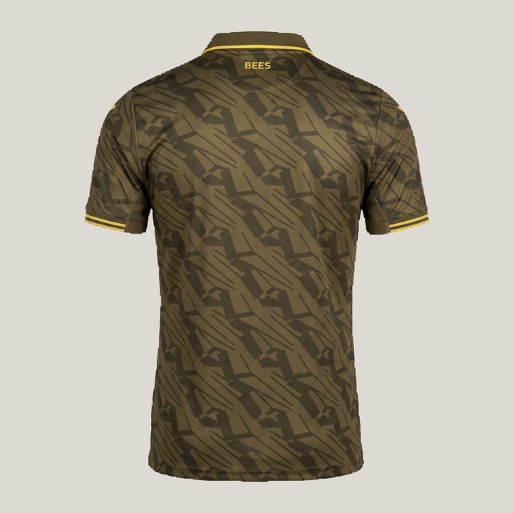 Brentford – Maillot Extérieur 26/27 – Gris, Marron, Noir