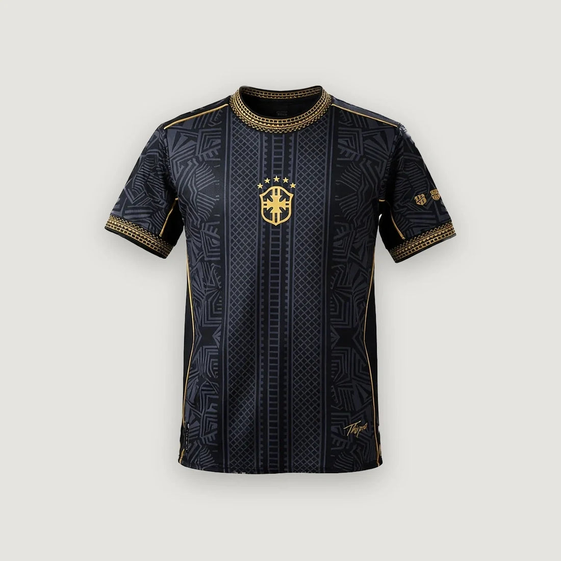 Brésil – Maillot Concept 2026/27 – Noir, Or