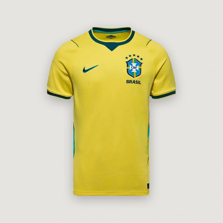 Brésil – Maillot Domicile Coupe du Monde 2026 – Jaune, Vert