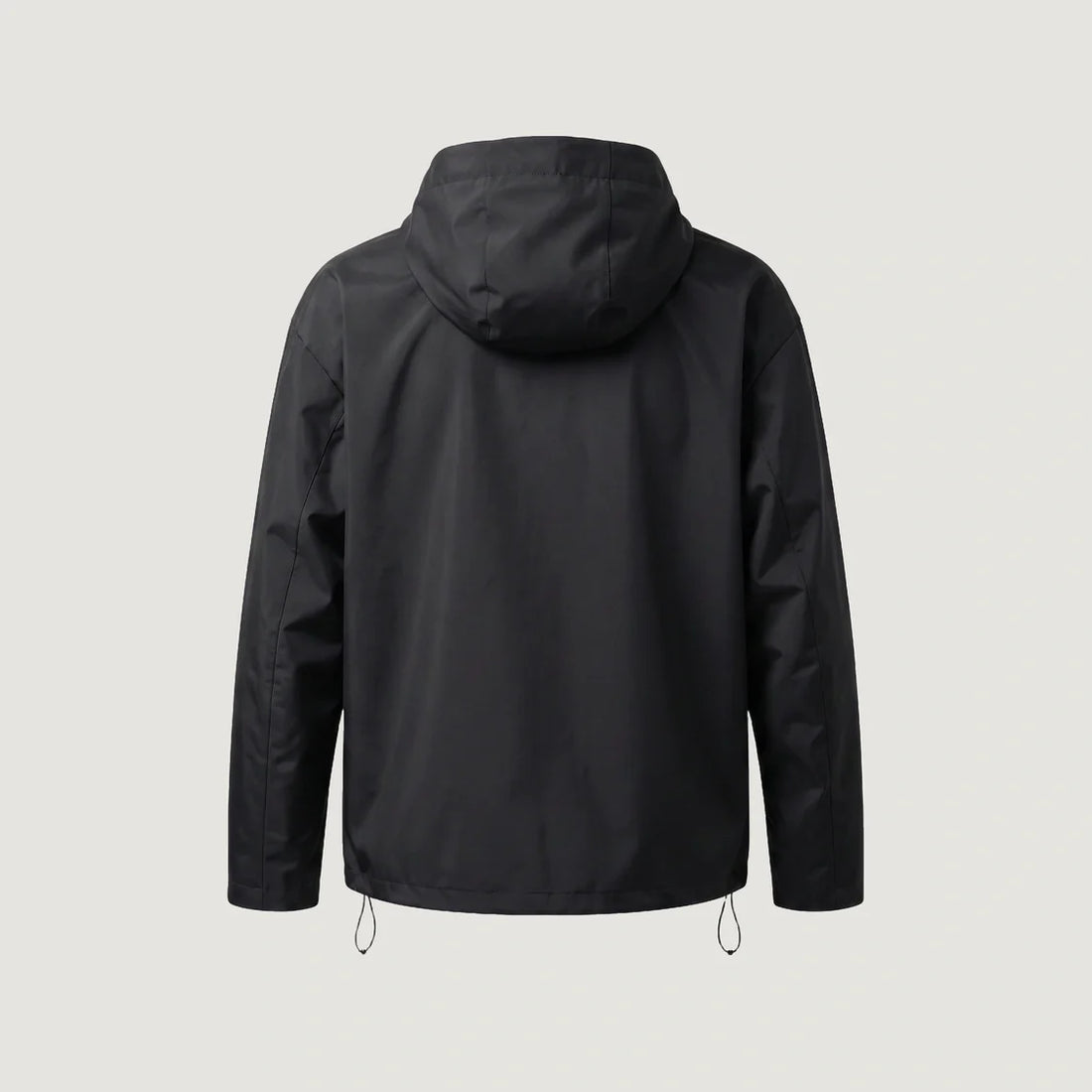 Brésil – Veste Coupe-Vent à Capuche – Noir & Jaune