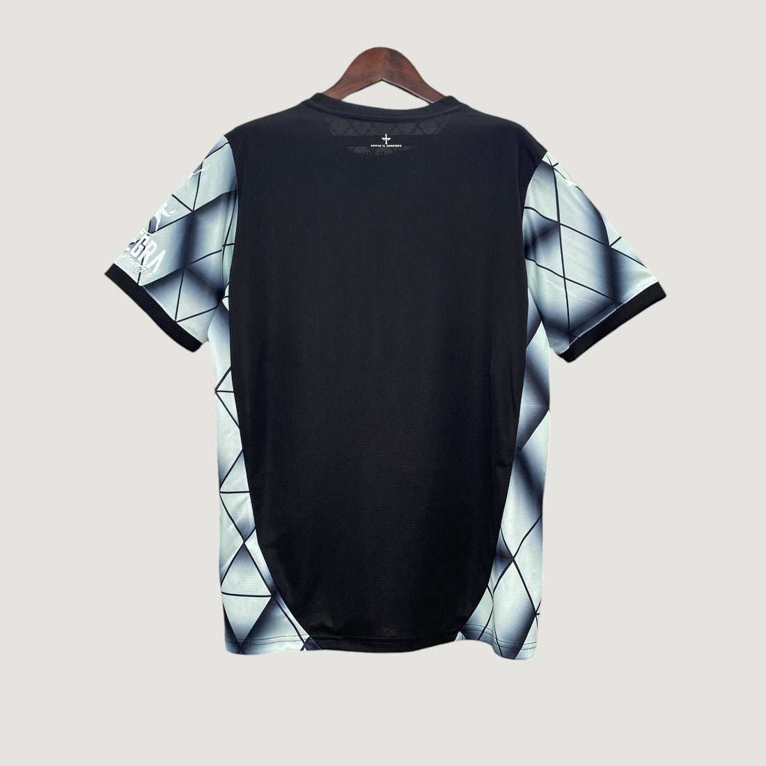 Sporting Gijón - Maillot Extérieur 24/25 - Noir, Blanc