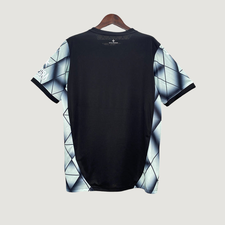 Sporting Gijón - Maillot Extérieur 24/25 - Noir, Blanc