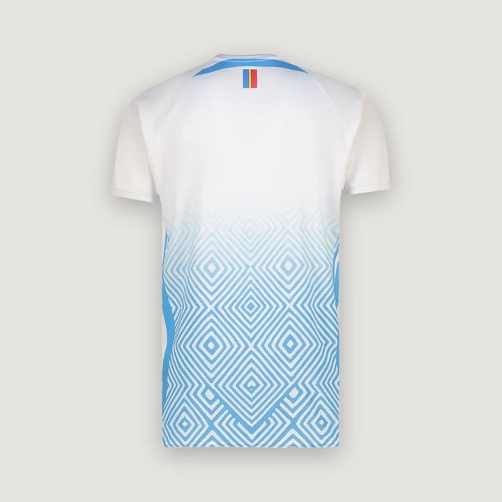 Congo – Maillot Extérieur Coupe du Monde 2026 – Blanc, Bleu Ciel
