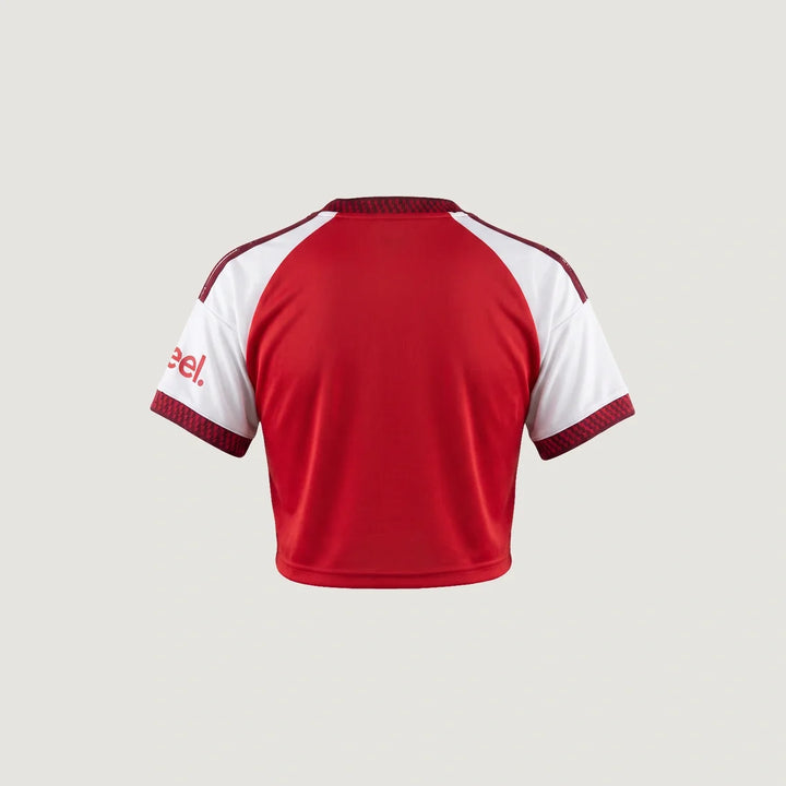 Arsenal FC – Crop Top Domicile 2026/27 – Rouge, Blanc