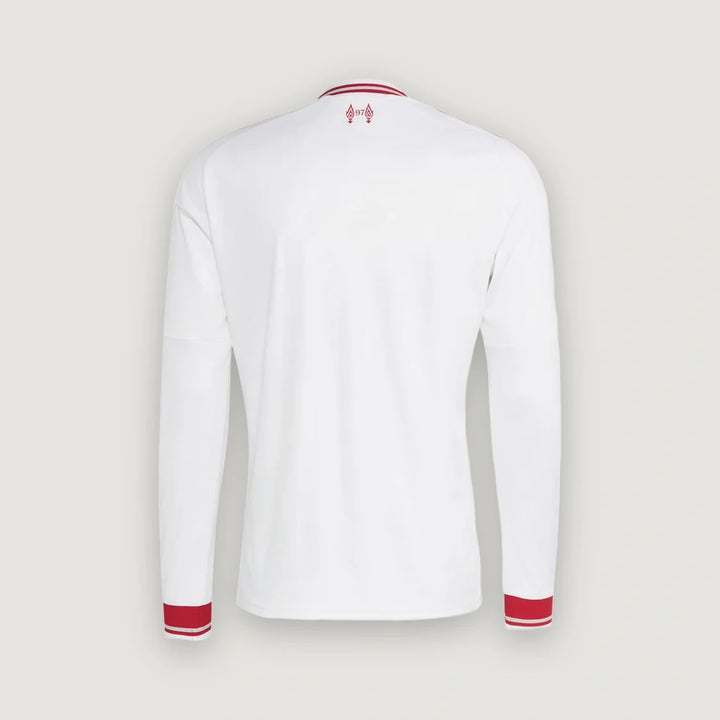 Liverpool – Maillot Extérieur Manches Longues 2026/27 – Blanc, Rouge