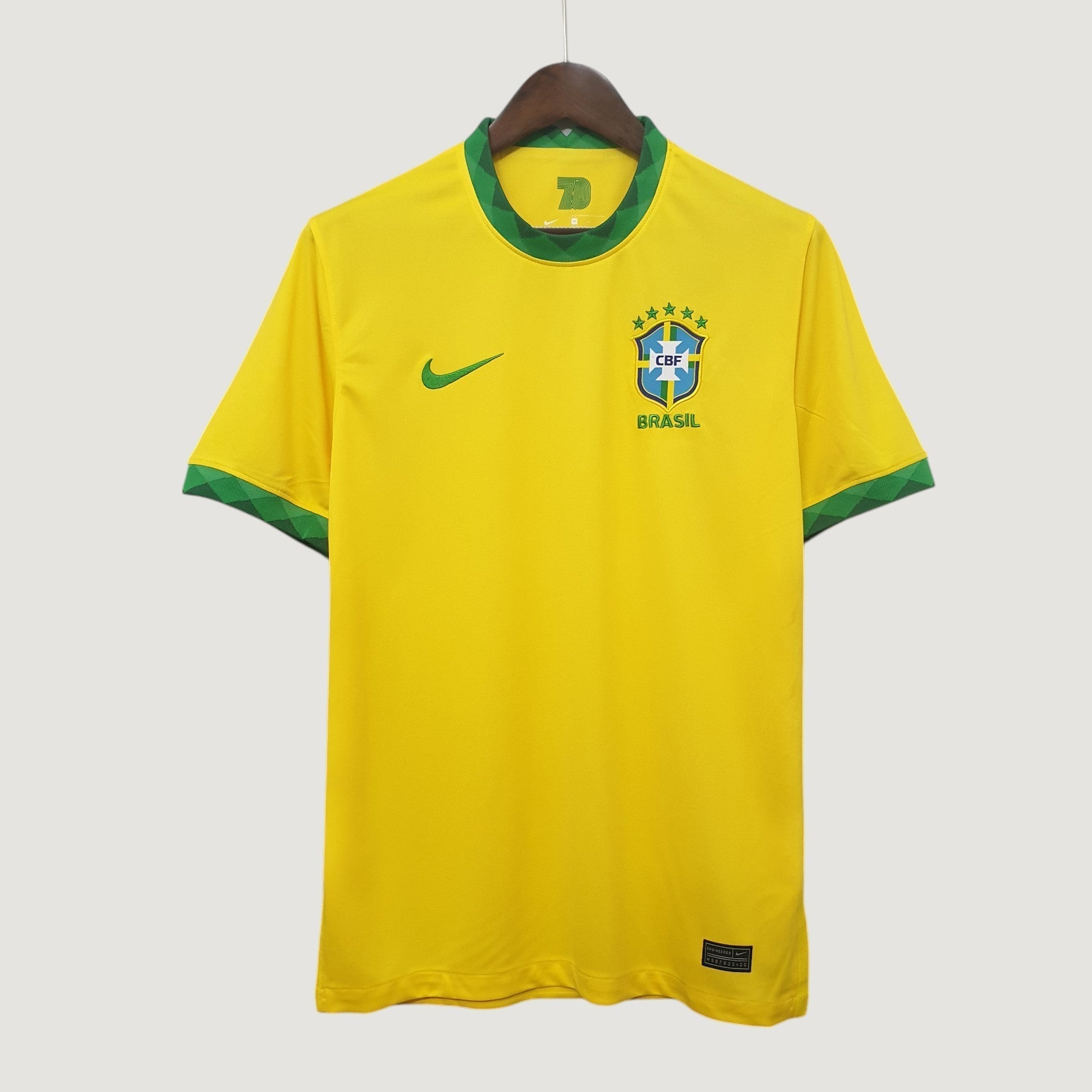 Brazil - Maillot Domicile 2020 - Jaune, Vert