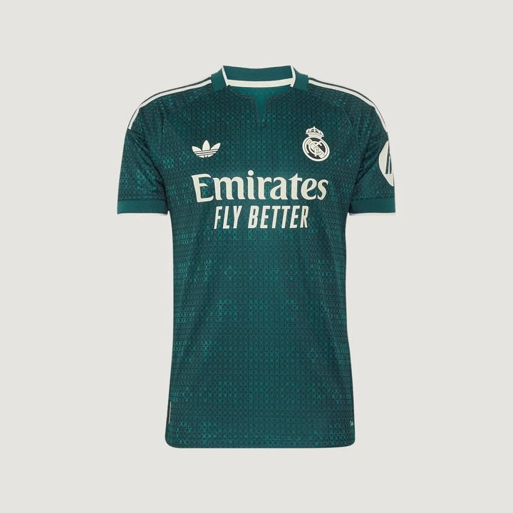 Real Madrid – Maillot Extérieur 2026/27 – Vert Sapin, Crème