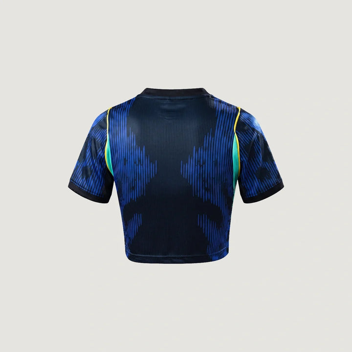 Brésil – Crop Top Extérieur 2026 – Bleu marine