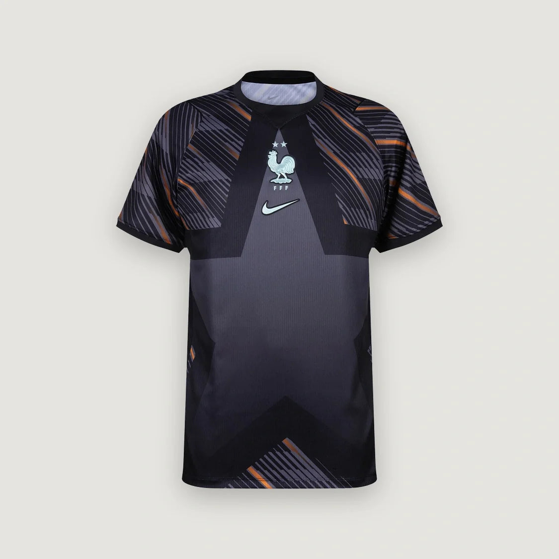 France – Maillot Gardien 2026/27 – Noir, Gris, Orange
