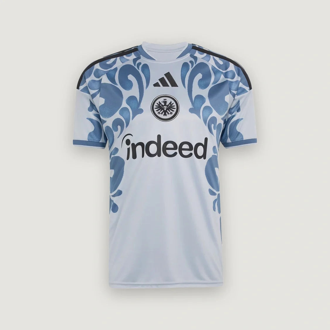 Eintracht Francfort – Maillot Third 2026/27 – Gris, Bleu