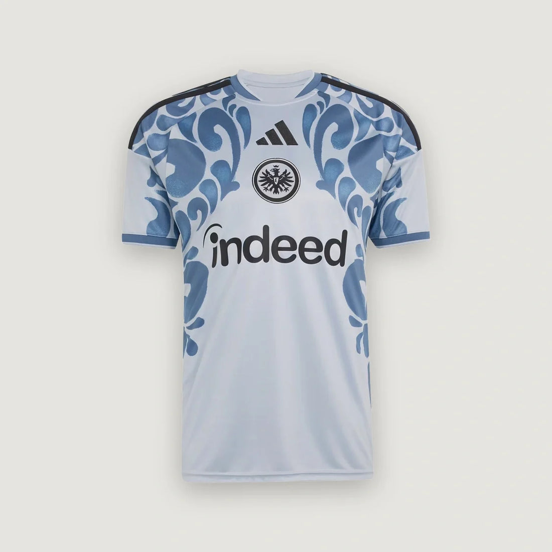 Eintracht Francfort – Maillot Third 2026/27 – Gris, Bleu
