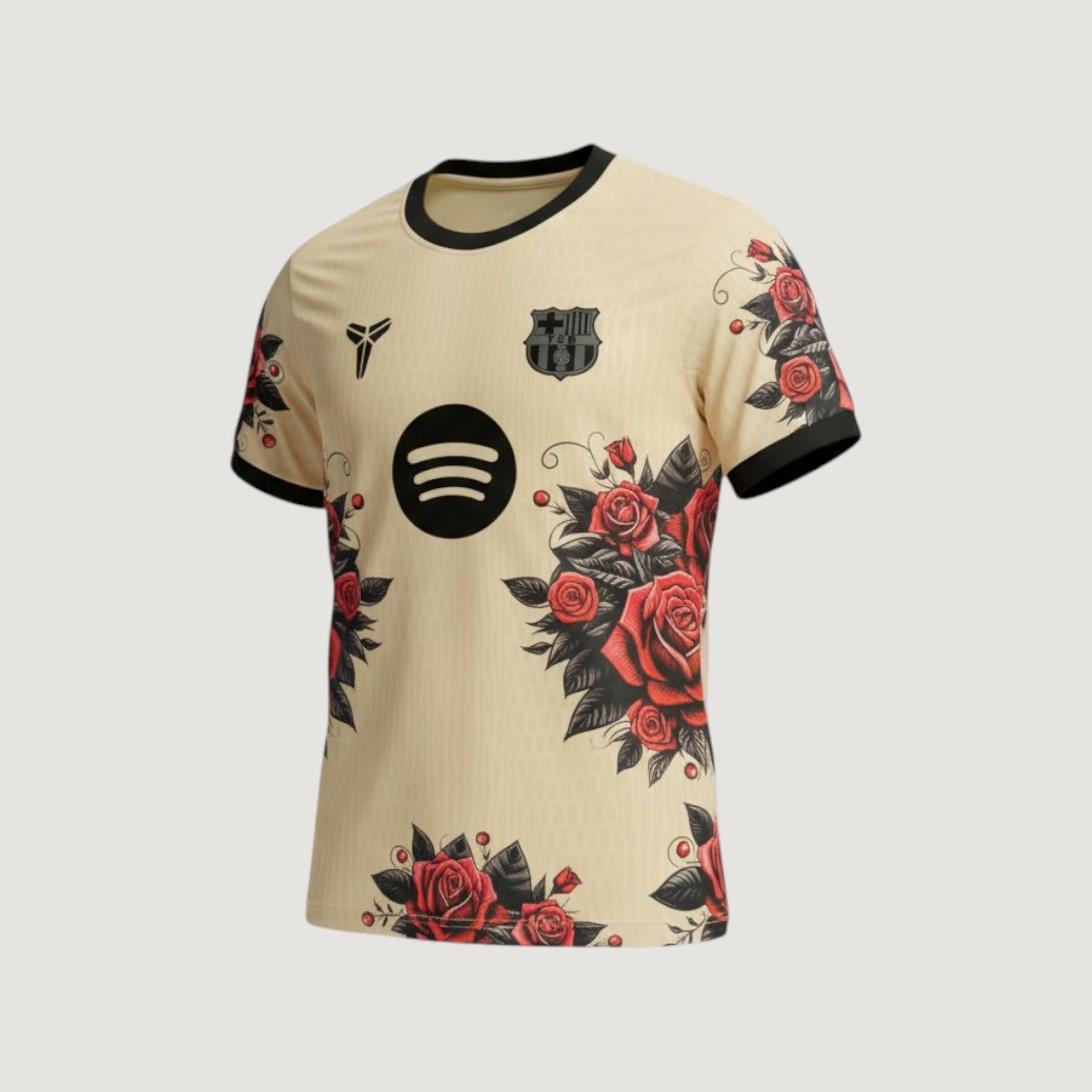 FC Barcelone – Maillot Concept 2025/26 – Beige, Noir, Rouge