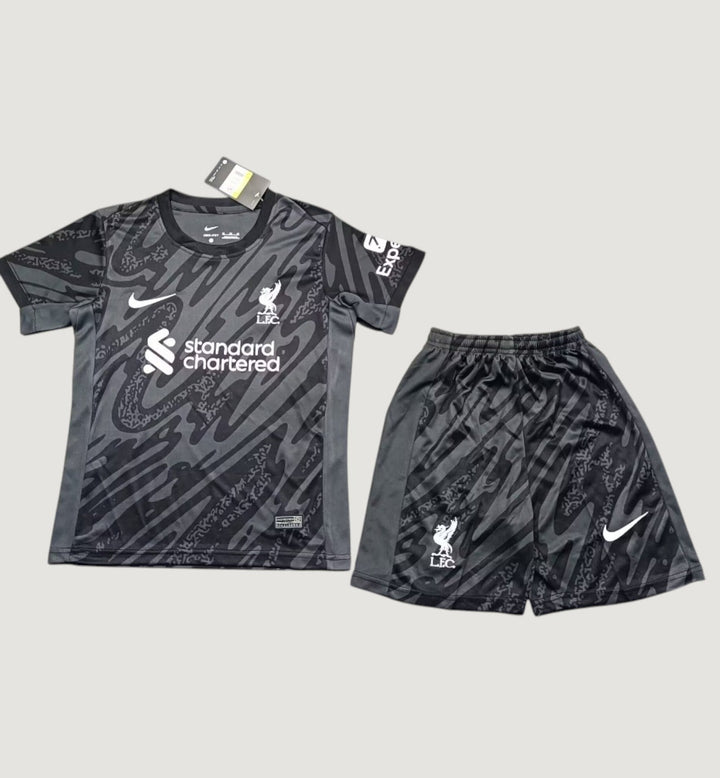 Liverpool – Maillot Extérieur Enfant 24/25 – Noir