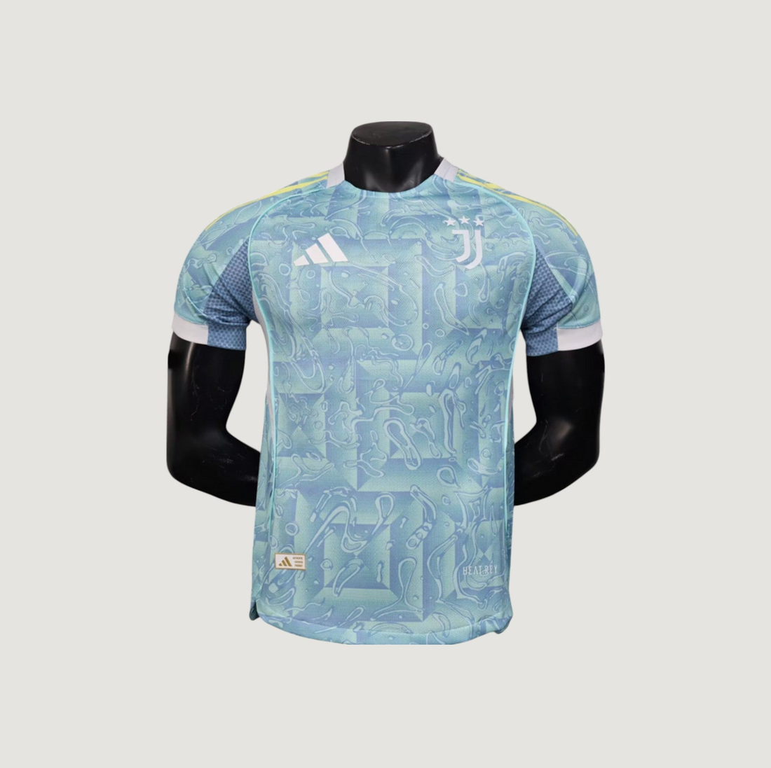 Juventus - Maillot Pré-Match  2025/26 (PRO) - Bleu Aqua