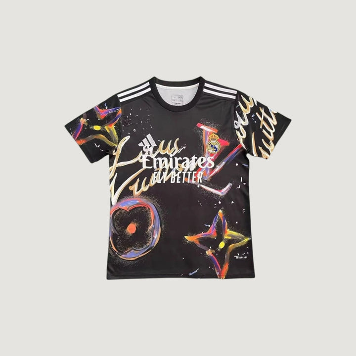 RÉAL MADRID - MAILLOT CONCEPT LV - NOIR