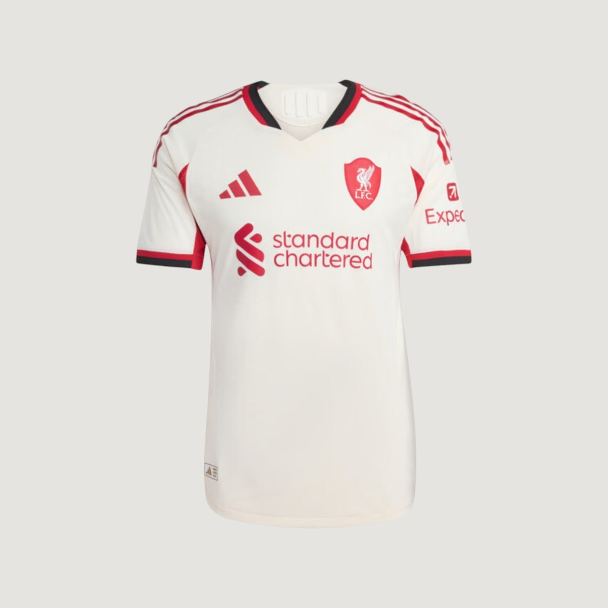 LIVERPOOL – Maillot Extérieur 25/26 – Blanc & Rouge