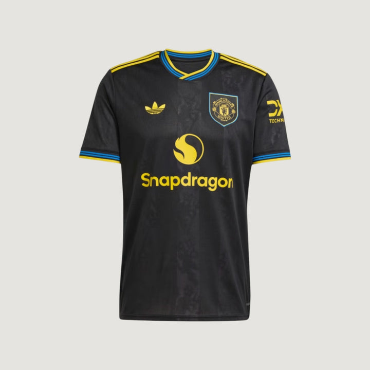 MANCHESTER UNITED – Maillot Third 25/26 – Noir & Jaune