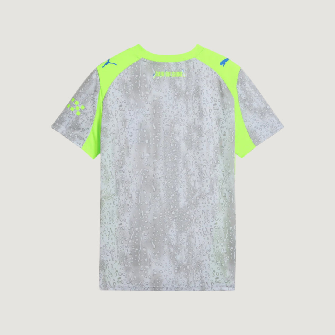MANCHESTER CITY – Maillot Extérieur 25/26 – Gris & Jaune Fluo