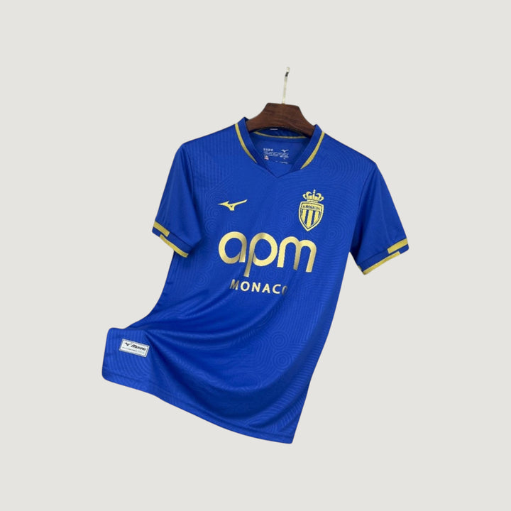 AS Monaco – Maillot Extérieur 25/26 - Bleu & Doré
