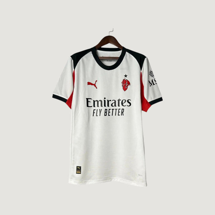 AC Milan – Maillot Extérieur 25/26 – Blanc & Rouge