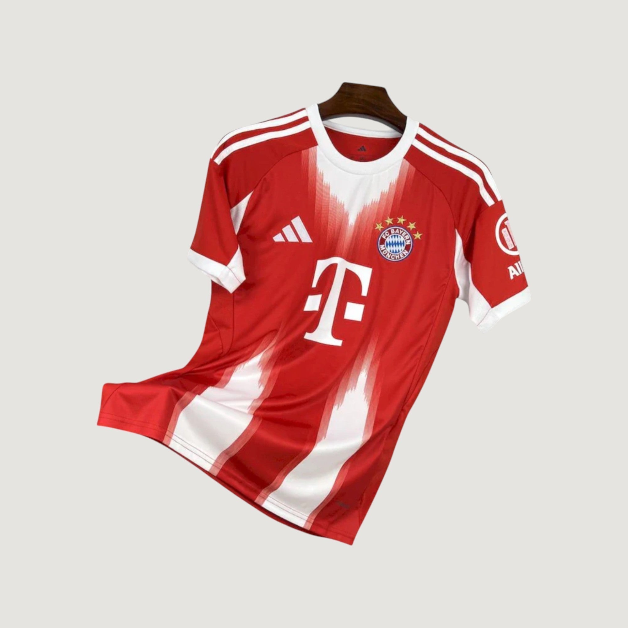 Bayern Munich – Maillot Domicile 25/26 Rouge & Blanc