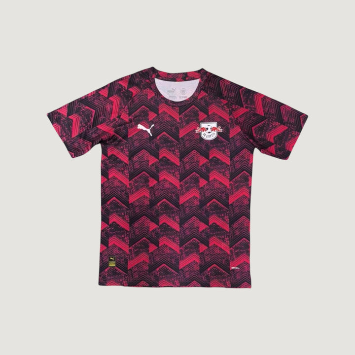 RB Leipzig – Maillot Pré-match 25/26 - Rouge & Noir
