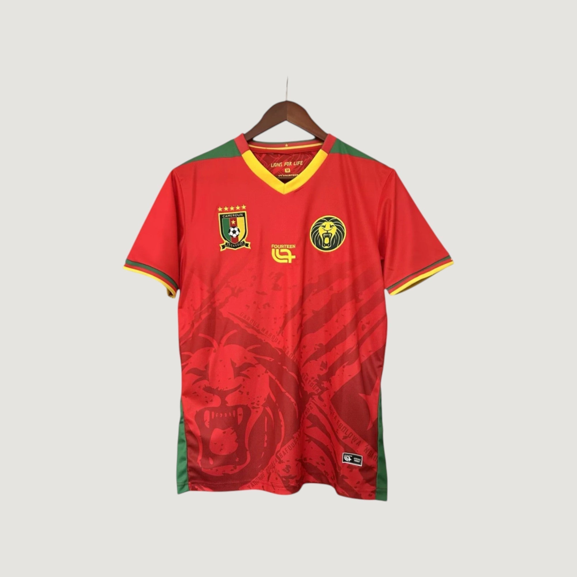 Cameroun – Maillot Domicile 25/26 - Rouge