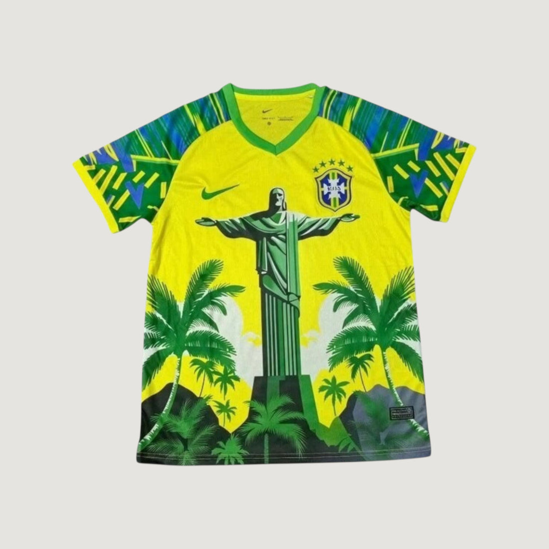 BRÉSIL – MAILLOT CONCEPT 25/26 – JAUNE & VERT