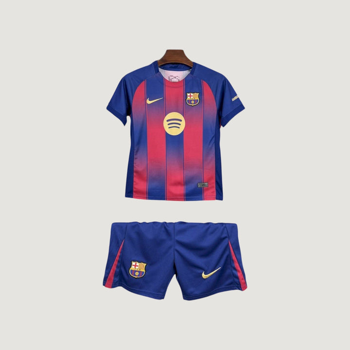 FC Barcelone – Ensemble Domicile 25/26 Enfant – Bleu & Rouge