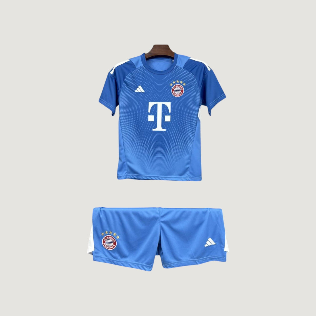 Bayern Munich – Ensemble Gardien 25/26 Enfant – Bleu & Blanc