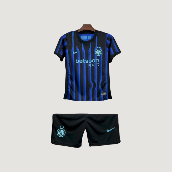 Inter Milan – Ensemble Domicile 25/26 Enfant – Noir & Bleu