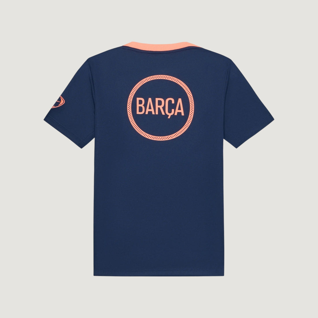 FC Barcelone – Maillot Pré-Match 25/26 – Bleu Marine & Orange