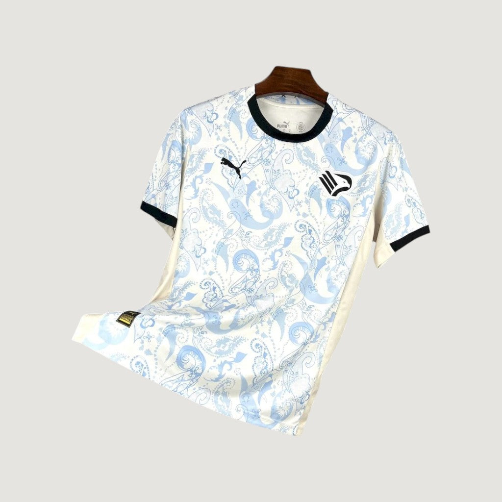 Palermo – Maillot Domicile 25/26 – Blanc & Bleu Clair