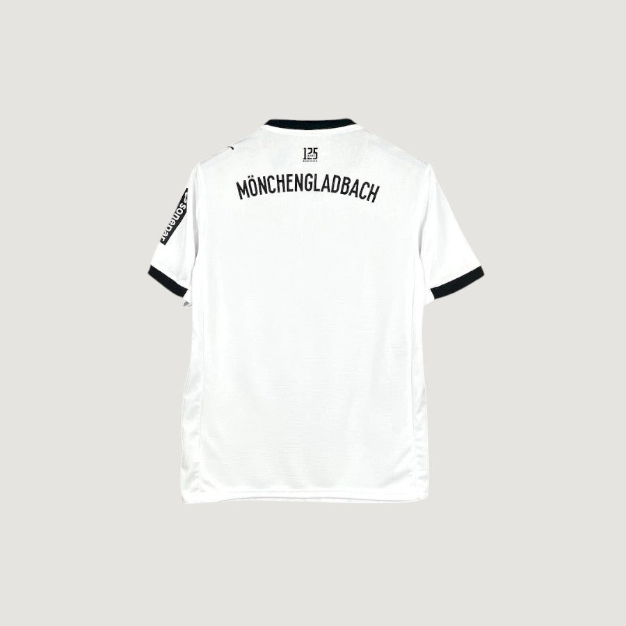 Borussia Mönchengladbach – Maillot Domicile 25/26 (Édition 125 ans) – Blanc & Noir