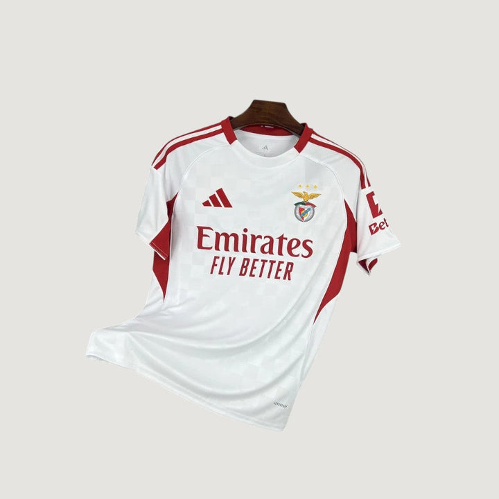 Benfica – Maillot Domicile 25/26 – Blanc & Rouge