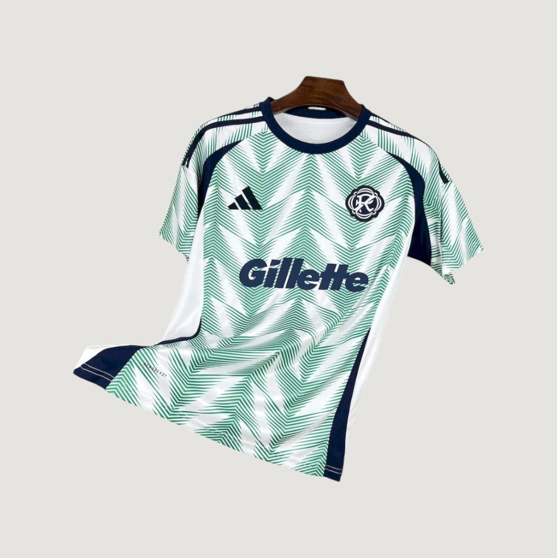 New England – Maillot Extérieur 25/26 – Blanc & vert